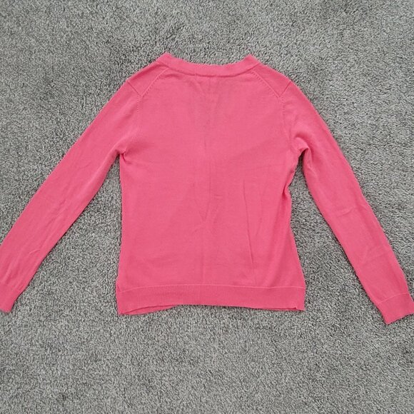 Lilly Pulitzer Pink Cardigan Sweater X-Small, Pre-Owned in Nice Condition! - Picture 2 of 9